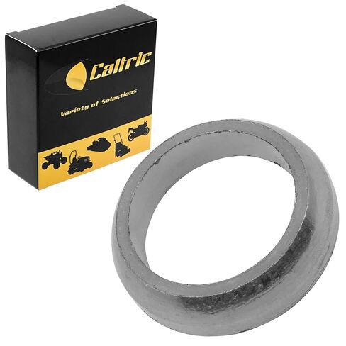 Caltric Muffler Resonator Donut Gasket Compatible with Arctic Cat Zrt 800 Zrt800 Zr-T800 1995-2001 in Saudi Arabia