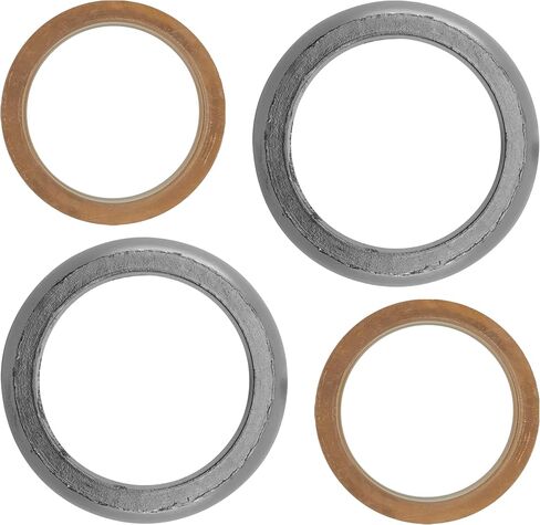 Caltric Muffler Pipe Gaskets Compatible with Yamaha Rhino 700 Yxr700F 4X4 Fi 2008-2013 in Saudi Arabia