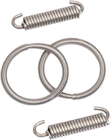 Motorcycle 2024 2-Stroke Exhaust Silencer Tailpipe Rubber Seal Gasket Sleeve Hose For SX XC XCW EXC TE TC GASGAS(2 Kit) in Saudi Arabia