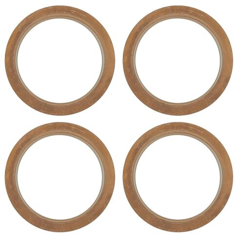 Caltric 4 Muffler Pipe Gaskets Compatible with Yamaha FZR1000 1987-1995 / YZF1000R 1997 in Saudi Arabia