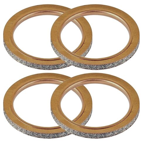 Caltric 4 Muffler Pipe Gaskets Compatible with Yamaha FZR1000 1987-1995 / YZF1000R 1997 in Saudi Arabia