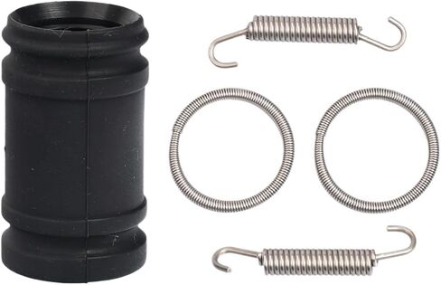 Motorcycle 2024 2-Stroke Exhaust Silencer Tailpipe Rubber Seal Gasket Sleeve Hose For SX XC XCW EXC TE TC GASGAS(2 Kit) in Saudi Arabia