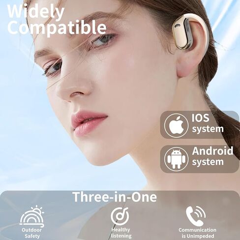 AI Translation Earbuds – Real-Time Language Translator with Bluetooth 5.4, 144 Languages, Noise-Cancelling, Ergonomic Design for Travel, Business & Learning, iOS & Android Compatible（Black） in Saudi Arabia