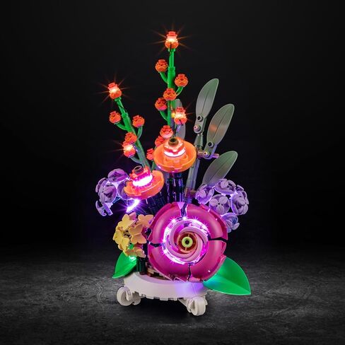 Vaodest Led Light for Lego 10349 Botanical Collection Happy Plants Set,Design and Configuration Compatible with Model 10349(Led Light Only, Not Building Block Kit) in Saudi Arabia