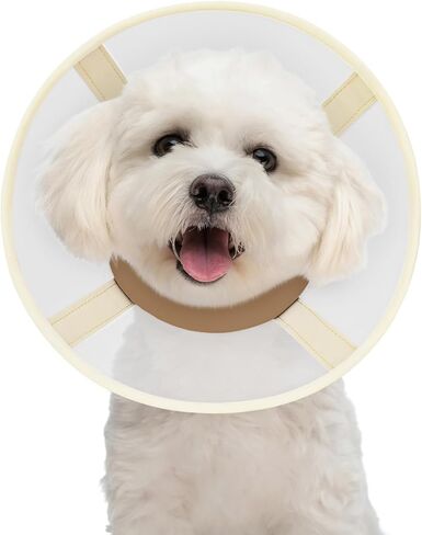 Cat Cone Collar Soft, Breathable Cat Cone Collar After Surgery, Adjustable Cat Recovery Collar Water Resistant Cat Cone Alternative E Collar for Cat Kitten to Stop Licking（Star, M in Saudi Arabia