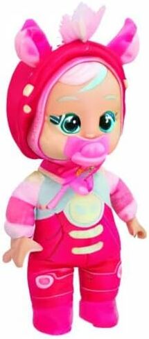 لعبة كراي بيبيز تايني كادلز تالنتس ديزي، ترتدي زي نجمة البوب ​​وتبكي دموع حقيقية، دمية طفل مقاس 9 بوصة in Kuwait