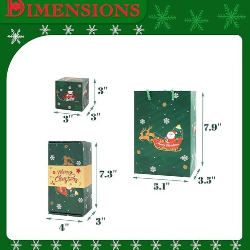 Christmas Surprise Gift Box Explosion for Money,Unique Folding Bouncing Envelope Gift Box with Confetti,Cash Explosion Luxury for Christmas Birthday Anniversary Valentine Proposal(10 Bounces) (Green) in Kuwait