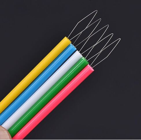 Set of 10 Needle Threaders Tool Cylindrical Handle for Hand Sewing Embroidery Cross Stitch Beading Threading DIY(Multicolor) in Saudi Arabia