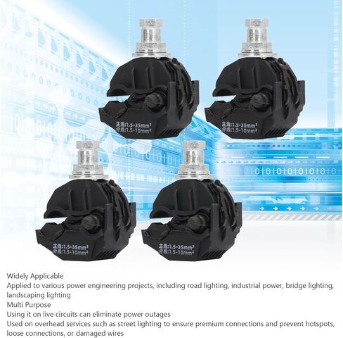 Sealed Tin Plated Insulation Piercing Connector with Retardant Insulated for Various Power Projects in Road Lighting Garden Illumination (JJC-4) in Saudi Arabia
