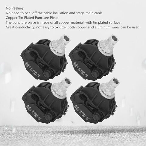 Sealed Tin Plated Insulation Piercing Connector with Retardant Insulated for Various Power Projects in Road Lighting Garden Illumination (JJC-4) in Saudi Arabia