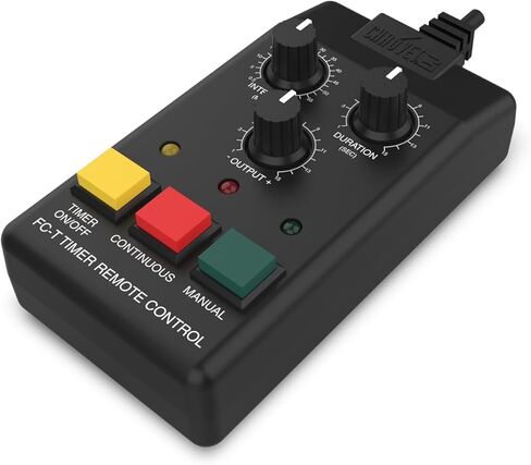 CHAUVET DJ FC-T Wired Vertical Fog Machine Timer Remote Control | Fog Machines,BLACK in Saudi Arabia