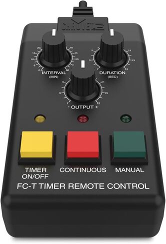 CHAUVET DJ FC-T Wired Vertical Fog Machine Timer Remote Control | Fog Machines,BLACK in Saudi Arabia