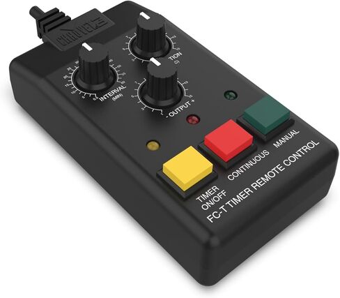 CHAUVET DJ FC-T Wired Vertical Fog Machine Timer Remote Control | Fog Machines,BLACK in Saudi Arabia