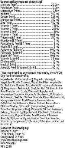 Breeder's Edge Breed to Wean Pre/Postnatal Vitamin for Cats/Small Dogs- 100 ct in Kuwait