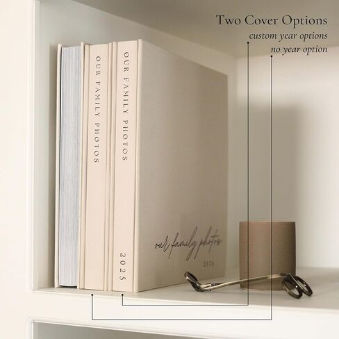 ألبوم صور عائلي صور مقاس 4 × 6 - كتاب صور كتان كبير 400 جيوب أفقية ورأسية - كتاب ذاكرة سجل القصاصات المخصص للطفل، والأطفال، والعطلات، والأزواج، والذكرى السنوية in Kuwait