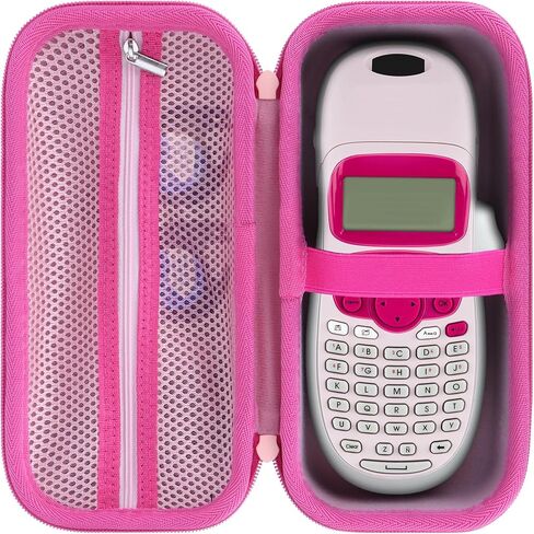 Storage Case Compatible with DYMO LetraTag 100H / 100H Plus Handheld Label Maker for Office or Home (Pink) in Saudi Arabia