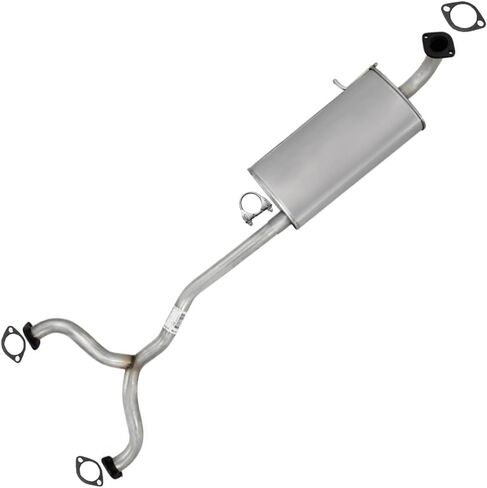 Exhaust Y-Pipe Muffler System Kit Compatible for 2003-2011 Ford Crown Victoria 4.6L | Stainless Steel | Northeastern Exhaust | Free Gaskets and Clamp Included | Automotive Replacement Part in Saudi Arabia