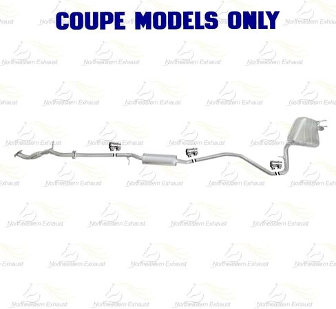 طقم نظام تجميع كاتم صوت العادم الأمامي متوافق مع 2020 Honda Civic 2.0L | تناسب مباشر | العادم الشمالي الشرقي | تتضمن جوانات وأكمام مجانية | قطع غيار السيارات in Saudi Arabia