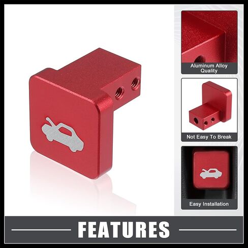Hood Latch Release Handle Repair Kit for Honda Civic 1996-2011 for Honda CR-V 1997-2006 for Honda Element 2003-2011 Aluminum Alloy Red Durable Material in Saudi Arabia