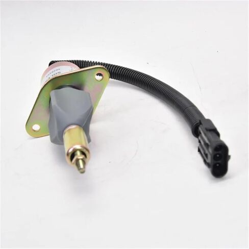 DC12V 24V 3928161 Genset Engine Fuel Shutdown Stop Solenoid Valve Flameout Fuel Cutting Valve Control Switch Generator Parts(24V) in Saudi Arabia