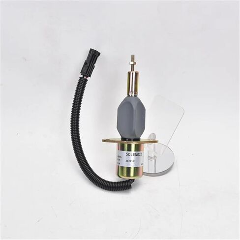 DC12V 24V 3928161 Genset Engine Fuel Shutdown Stop Solenoid Valve Flameout Fuel Cutting Valve Control Switch Generator Parts(24V) in Saudi Arabia