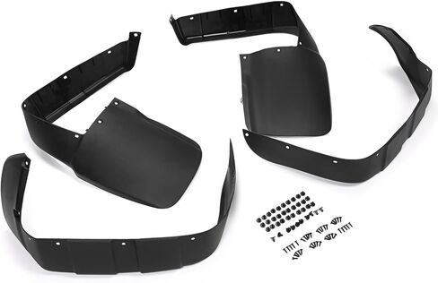 Suitable for 4-Pack Mud Guard Kit for 1996-2000 Honda Four Trax TRX300 TRX300FW - Durable Black Fender Flares for Front, Rear, Left & Right Protection in Saudi Arabia