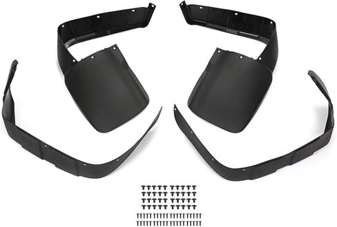 Suitable for 4-Pack Mud Guard Kit for 1996-2000 Honda Four Trax TRX300 TRX300FW - Durable Black Fender Flares for Front, Rear, Left & Right Protection in Saudi Arabia