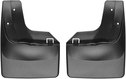 Weathertech Custom No Drill Splash Guard MudFlaps لسيارة Ford Expedition، زوج خلفي (120071)، أسود in Kuwait