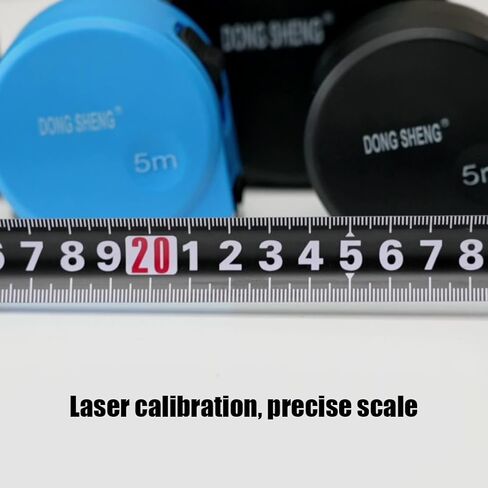 Metric Measuring Tape Self Locking Shock Resistant Steel Tape Measure High Precision Metre Ruler Scale Measuring Tools Frosted Shell-Black Gold-7.5m*25mm in Saudi Arabia