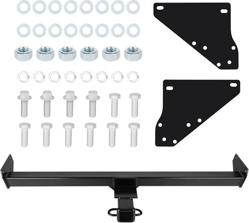 2" Receiver Trailer Hitch for Toyota RAV4/RAV4 Prime 2019-2024, for Lexus NX250/NX350(NOT for F Sport)/NX350h/NX450h+(NOT for F Sport) 2021-2025, Square Tube Frame, Black Class 3 Towing Hitch Kits in Saudi Arabia