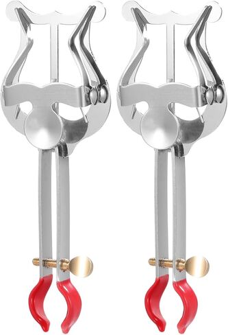 Generic Trumpet Marching Clamp-on Lyre Clamp Sheet Music Clip Stand Instrument Holder Trumpet Marching Lyre for Musical Instrument Accssories Silver Q387R11FV938F7OQ7YBB3EJO in Kuwait