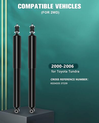 AUTOMUTO Strut Spring Assembly Front Pair Shock Absorber Fit 2000-2006 for Toyota Tundra 4WD RWD in Kuwait