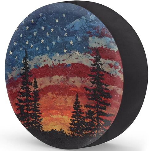 Spare Tire Cover Cowgirl Riding Horse Wheel Covers Protectors Waterproof Dust-Proof Universal Fit Trailer, RV, SUV and Many Vehicle 16 Inch in Saudi Arabia