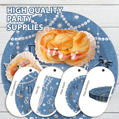 96 Pcs Pancakes and Pajamas Scalloped Party Supplies Pajama Brunch Birthday Plates and Napkins Pink Night Sleepover Tableware Set for Girl Brunch Slumber Birthday Party Supplies, Serves 24 in Saudi Arabia