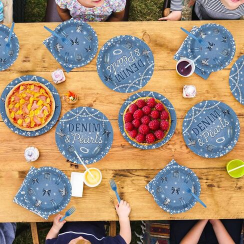 96 Pcs Pancakes and Pajamas Scalloped Party Supplies Pajama Brunch Birthday Plates and Napkins Pink Night Sleepover Tableware Set for Girl Brunch Slumber Birthday Party Supplies, Serves 24 in Saudi Arabia