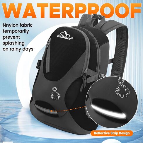 sunhiker Cycling Hiking Backpack Water Resistant Travel Backpack Lightweight SMALL Daypack M0714 (Navy Green) in Kuwait
