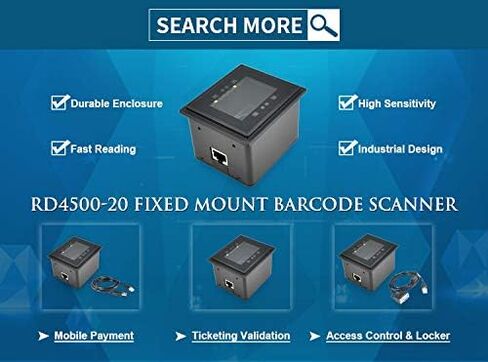 RD4500-20 Screen QR Barcode Scanner OEM Scan Engine Embedded into Kiosk/Turnstile/Access Control System with RS232 Interface in Saudi Arabia
