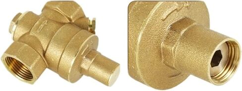 1pcs A42I-3/4Inch DN20 Brass Water Pressure Regulator Valve Water Pressure Reducer Regulator Adjustable Relief Valve Gauge in Saudi Arabia