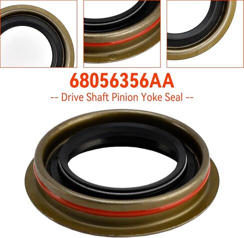 Areyourshop Drive Shaft Pinion Yoke Seal 68056356AA 52070340AA for Dodge Ram 52070340AB in Saudi Arabia