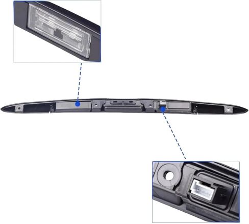 ل BMW X5 E53 2001-2006 51137170676 51138243767 51137061247 51137054941 51211900894 غطاء صندوق السيارة الباب الخلفي قبضة مقبض in Kuwait