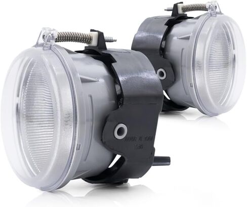 KarParts360 لسيارة دودج تشالنجر الضباب الخفيف 2011 12 13 2014 جانب السائق والراكب | زوج | معتمد من وزارة النقل | استبدال CH2592142 + CH2592142 in Kuwait