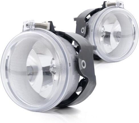 KarParts360 لسيارة دودج تشالنجر الضباب الخفيف 2011 12 13 2014 جانب السائق والراكب | زوج | معتمد من وزارة النقل | استبدال CH2592142 + CH2592142 in Kuwait