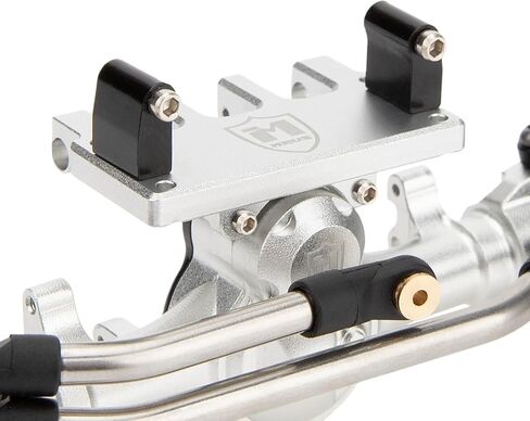 محاور MEUS RACING 5 مم ISO V2 SCX24 مع CVD مكونة من 3 أقسام مع قرون مؤازرة ومؤازرة للزاحف المحوري 1/24 SCX24 RC (أسود) in Saudi Arabia