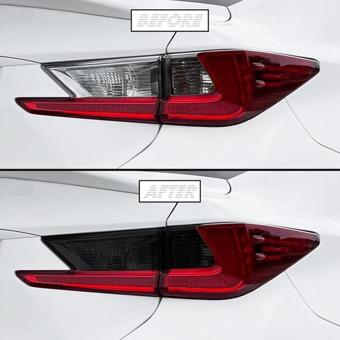 SlickMod PreCut Vinyl Smoke Tint for 2015-2018 Lexus RC Tail Light (3. Turn Signal & Reverse, 20% Dark Smoke) in Saudi Arabia