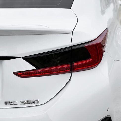 SlickMod PreCut Vinyl Smoke Tint for 2015-2018 Lexus RC Tail Light (3. Turn Signal & Reverse, 20% Dark Smoke) in Saudi Arabia
