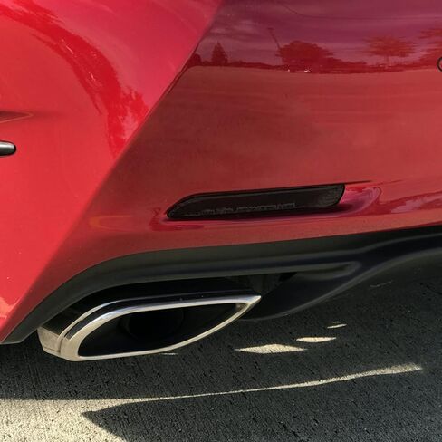 SlickMod PreCut Vinyl Smoke Tint for 2015-2018 Lexus RC Tail Light (3. Turn Signal & Reverse, 20% Dark Smoke) in Saudi Arabia