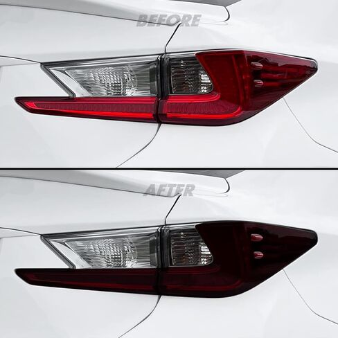 لون دخان الفينيل المقطوع مسبقًا من SlickMod لسيارة Lexus RC 2015-2018 (3. إشارة الانعطاف والعكس، 20% دخان داكن) in Kuwait