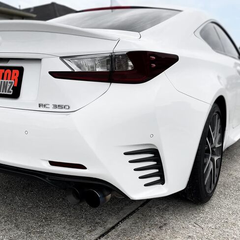 لون دخان الفينيل المقطوع مسبقًا من SlickMod لسيارة Lexus RC 2015-2018 (3. إشارة الانعطاف والعكس، 20% دخان داكن) in Kuwait