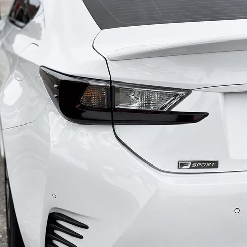 لون دخان الفينيل المقطوع مسبقًا من SlickMod لسيارة Lexus RC 2015-2018 (3. إشارة الانعطاف والعكس، 20% دخان داكن) in Kuwait