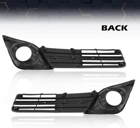 PIT66 Fog Light Covers Compatible with Toyota Camry SE 2012 2013 2014 Driver and Passenger Side Fog Lamp Grille Bezel Cover in Saudi Arabia
